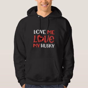 Veste À Capuche J'Aime Mon Husky