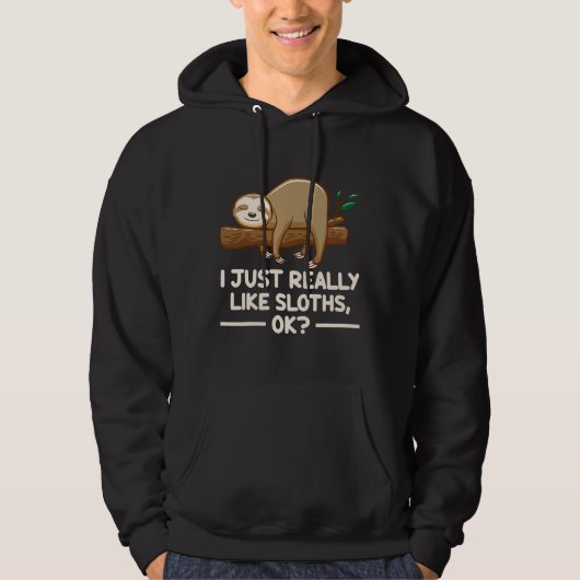 Veste À Capuche J'Aime Vraiment Les Fentes Ok Funny 63 (Devant)