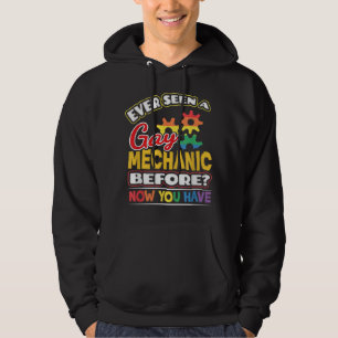 Veste À Capuche Jamais Vu Un Mécanicien Gay Avant