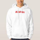 Veste À Capuche "#JAPAN" Joli Design. Commandez dès maintenant (Devant)