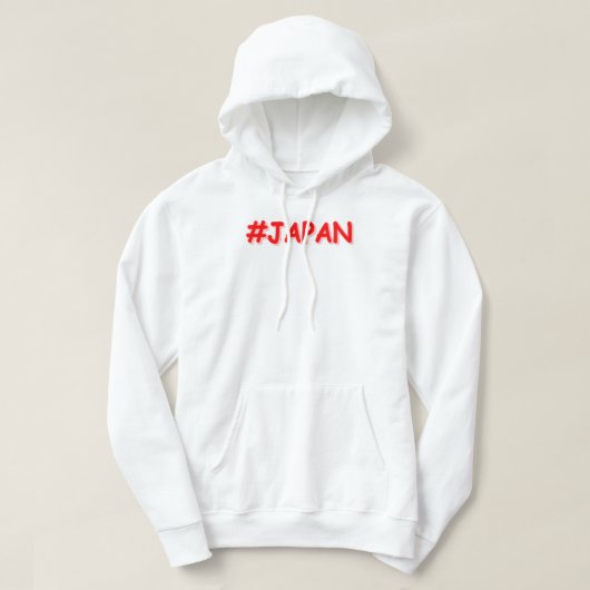 Veste À Capuche "#JAPAN" Joli Design. Commandez dès maintenant (Design devant)