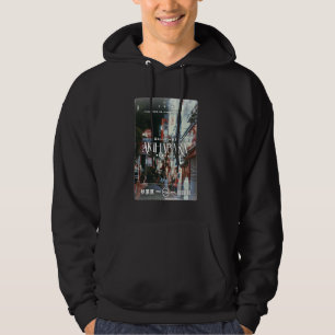 Veste À Capuche Japonais Retro Vintage 90s 80s Streetwear Art Toky
