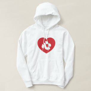 Veste À Capuche Japonais Shin Kanji Kokoro 心 coeur