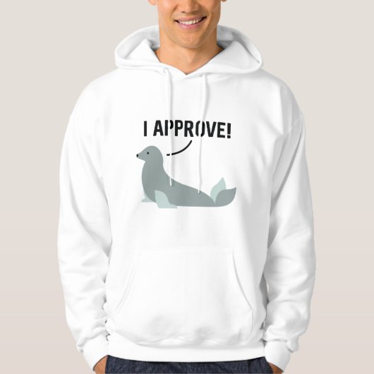 Veste À Capuche J'approuve (Devant)