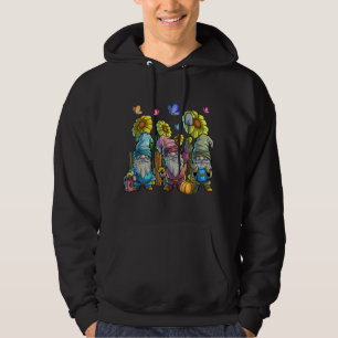 Veste À Capuche Jardin mignon Gnomes avec Papillon Tournesol Garde