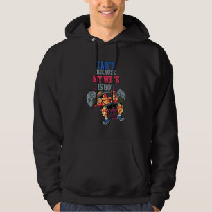 Veste À Capuche J'Ascense Parce Que Ma Femme Est Chauffante Gymnas