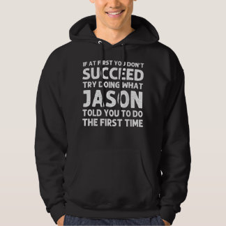Veste À Capuche JASON Poison Nom Personnalized Birthday Funny Chri