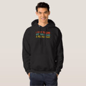 Veste À Capuche J'avais l'habitude de m'en soucier mais maintenant (Devant entier)