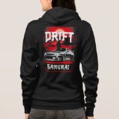 Veste À Capuche JDM Car - Drift Samurai - Japan Drift Racing (Dos)