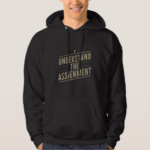 Veste À Capuche Je comprends la mission Votez Kamala 2024