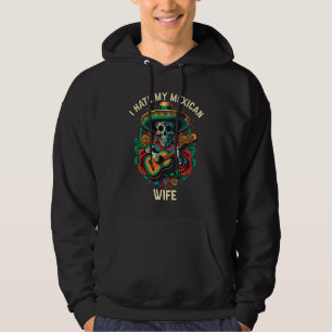 Veste À Capuche Je déteste ma femme mexicaine Fierté du Mexique Pa