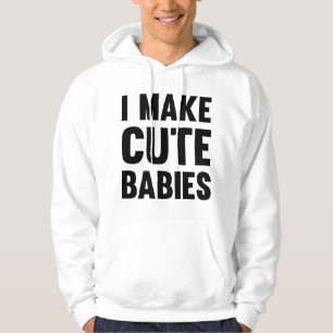 Veste À Capuche Je Fais De Bébés Mignons