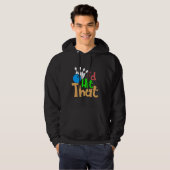Veste À Capuche Je frapperais ce bowling drôle tendance (Devant entier)