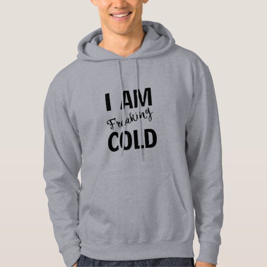 Veste À Capuche je freaking la conception drôle fraîche de T-shirt (Devant)