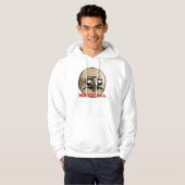 VESTE À CAPUCHE JE GUSTA (Devant entier)