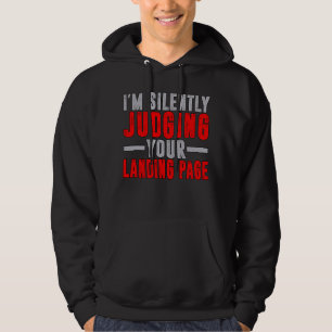 Veste À Capuche Je juge en silence votre site Web de la page d'acc