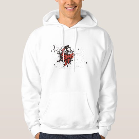 Veste À Capuche Je l'envoie (Devant)
