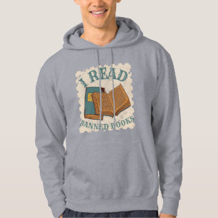 Veste À Capuche je lis des livres interdits vintage livres amoureu