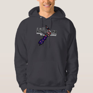 Veste À Capuche Je m'appelle Nouvelle-Zélande Accueil Sweat-shirt 