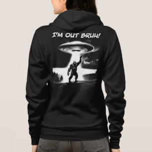 Veste À Capuche Je me tire d'ici ! Bigfoot UFO, Articles plus somb