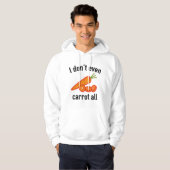 Veste À Capuche Je ne fais même pas la carotte (Devant entier)