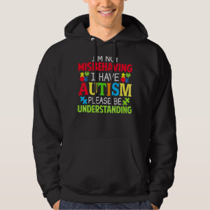 Veste À Capuche Je ne me trompe pas d'avoir l'autisme S'il vous pl