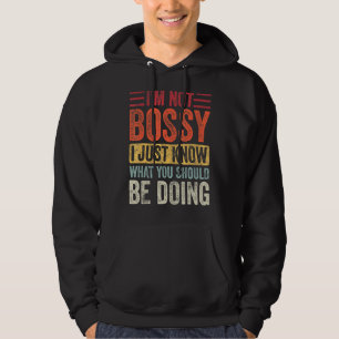 Veste À Capuche Je ne suis pas autoritaire Je sais juste ce que vo