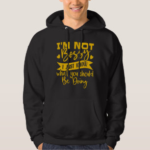 Veste À Capuche Je ne suis pas autoritaire Je sais juste ce que vo