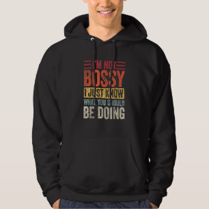 Veste À Capuche Je ne suis pas autoritaire Je sais juste ce que vo