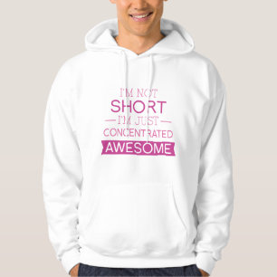 Veste À Capuche Je ne suis pas court Je suis juste concentré stupé