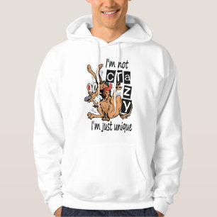 Veste À Capuche Je ne suis pas folle, je suis juste unique.