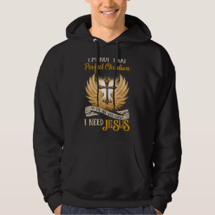 Veste À Capuche Je ne suis pas si chrétienne que ça Je suis celle