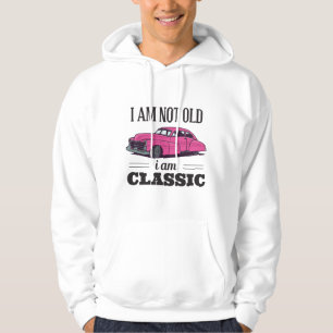 Veste À Capuche Je ne suis pas vieux Je suis classique