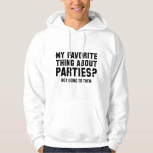 Veste À Capuche Je Ne Vais Pas Les Voir
