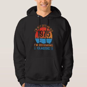 Veste À Capuche Je ne vieillis pas, je deviens Classique Vintage 1