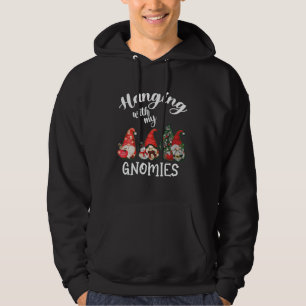 Veste À Capuche Je Passe Avec Mes Gnomies Drôle Gnomes Joyeux Noël