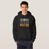 Veste À Capuche Je Pensais À Écrire (Devant entier)