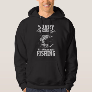 Veste À Capuche Je Pensais À La Pêche Pêche & Pêcheur