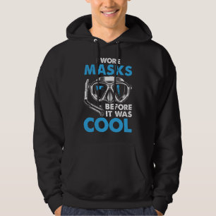 Veste À Capuche Je portais des masques avant que ça ne soit cool d