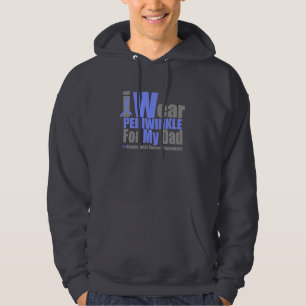 Veste À Capuche Je porte le bigorneau pour mon Cancer oesophagien