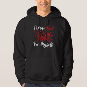 Veste À Capuche Je Porte Le Rouge Pour Moi Guerrier De Sepsis Sens
