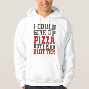Veste À Capuche Je Pourrais Abandonner La Pizza