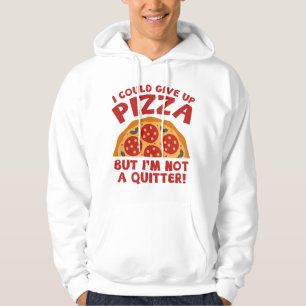 Veste À Capuche Je Pourrais Abandonner La Pizza