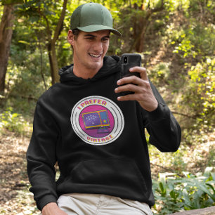 Veste À Capuche Je Préfère Vintage - Retro Video Game