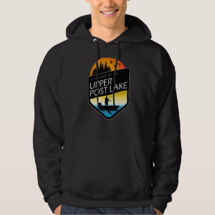 Veste À Capuche Je préférerais être sur la pêche Upper Post Lake W