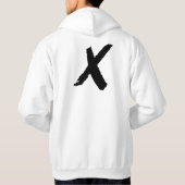 Veste À Capuche Je préférerais mentir (Dos)