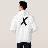 Veste À Capuche Je préférerais mentir (Dos entier)