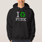 Veste À Capuche Je recycle funk (Devant)