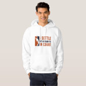 Veste À Capuche Je règle mes différends au tribunal (Devant entier)