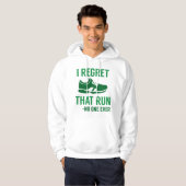 Veste À Capuche Je regrette cette course (Devant entier)